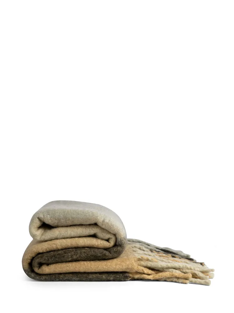 Throw Check (6) Mixed beige