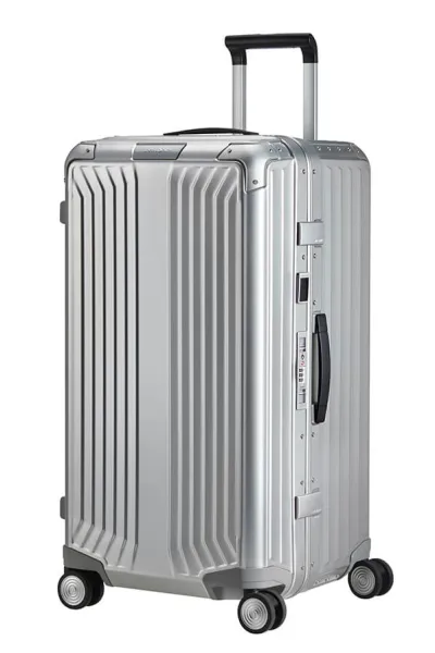 Lite-Box Alu Trunk 4 hjul 74cm Aluminium