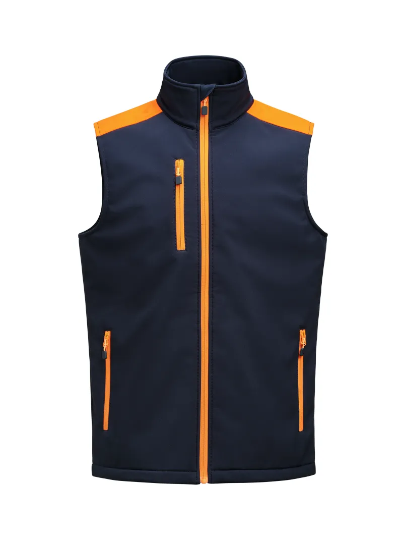 Navy / Neon Orange