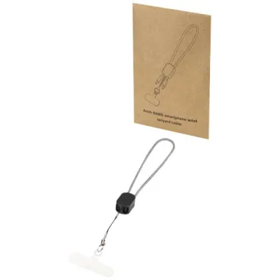 Arich RCS armbånd i resirkulert materiale med innebygd 20 W Type-C ladekabel