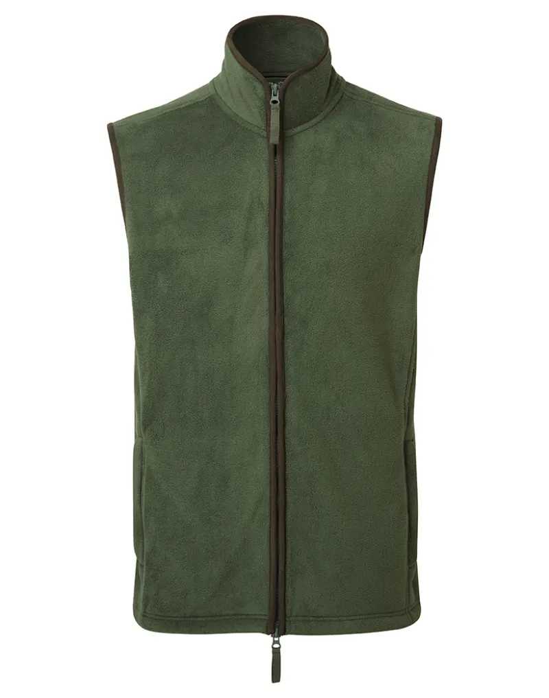 Men's Artisan Fleece Gilet Sort