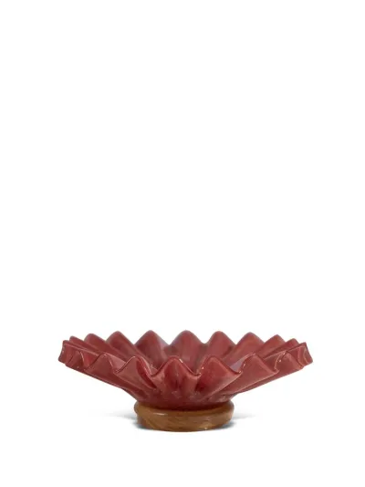 Bowl Lori M (6) Bordeaux/beige