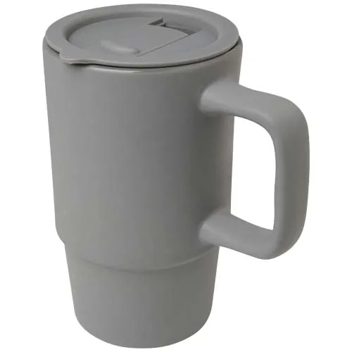Carter 450 ml kermaisk krus med plastlokk