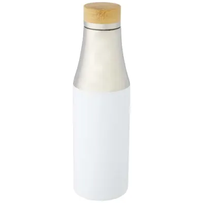 Hulan 540 ml kobber vakuumisolert termoflaske i rustfritt stål med bambuslokk
