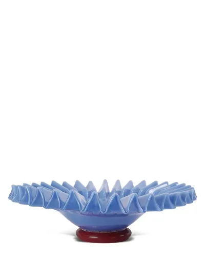Bowl Lori L Light blue/bordeaux