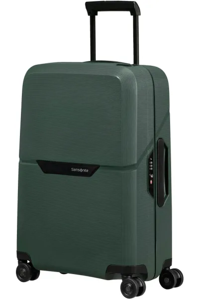 Magnum Eco Koffert med 4 hjul 55cm Forest Green