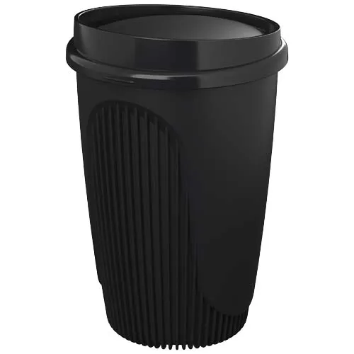Solid svart