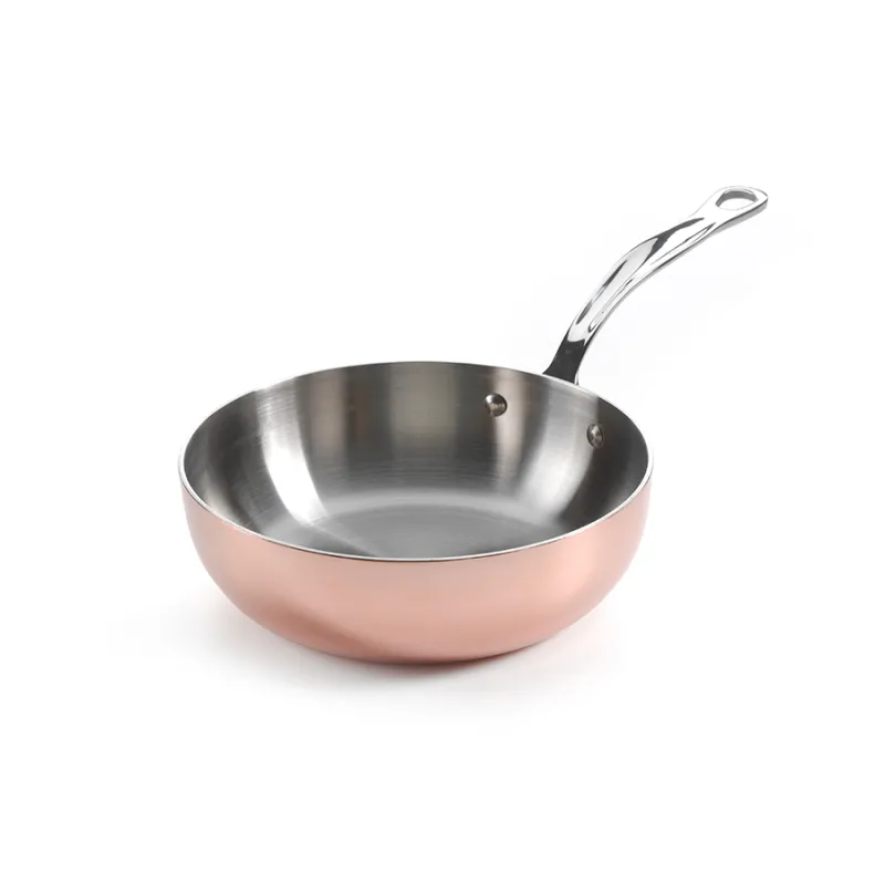 Sauteuse i kobber 2,5 l