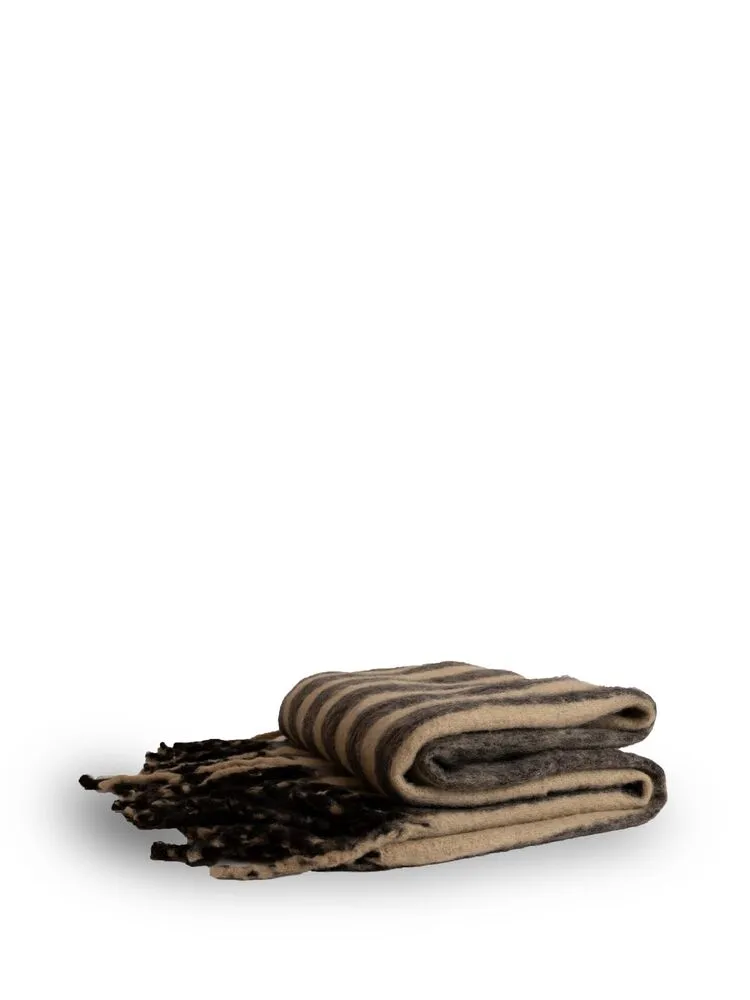 Throw Edien Black/beige