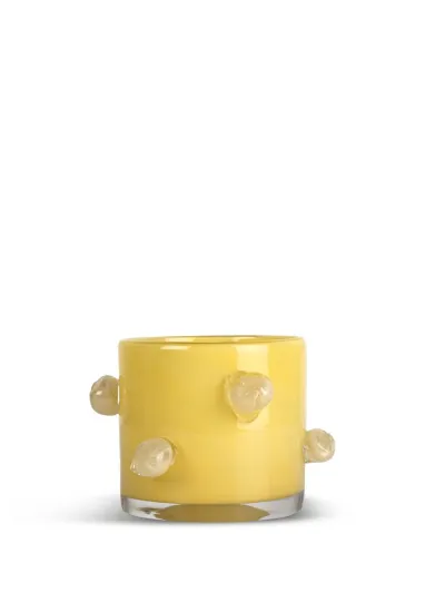 Candle holder Arlo XS Yellow/beige