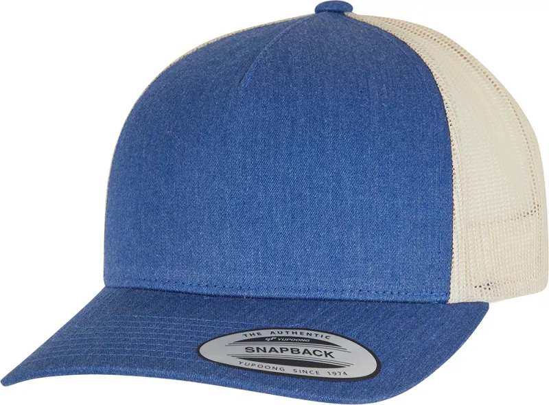 Flexfit 5-Panel Retro Trucker 2-Tone Cap Koks/Hvit