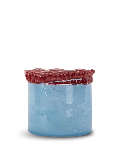 Candle holder Lara M Light blue