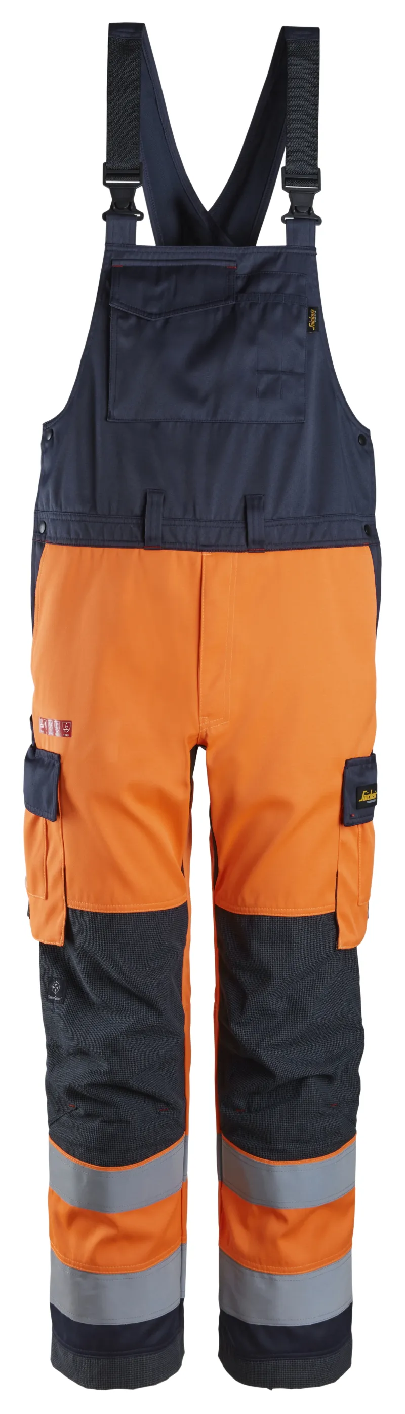 ProtecWork, Flammehemmende Snekkerbukse, High-Vis klasse 2
