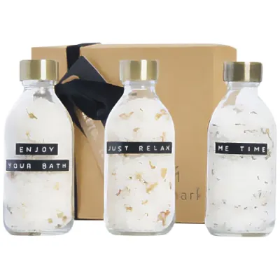 Wellmark Just Relax 3-delers 200 ml badesalt-gavesett