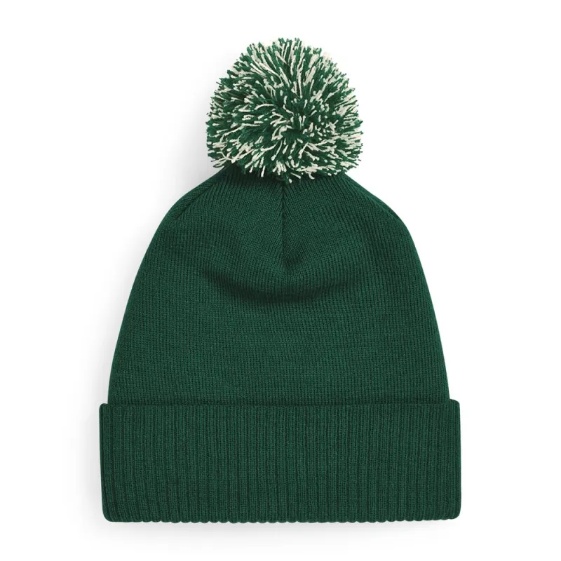 Bottle Green / Off White