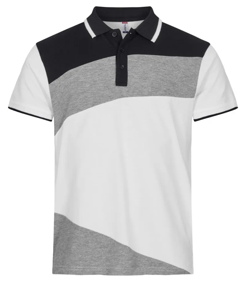 White / Grey Melange / Black