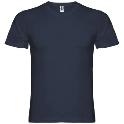 Samoyedo 155 g/m² kortermet t-skjorte med V-hals for herre