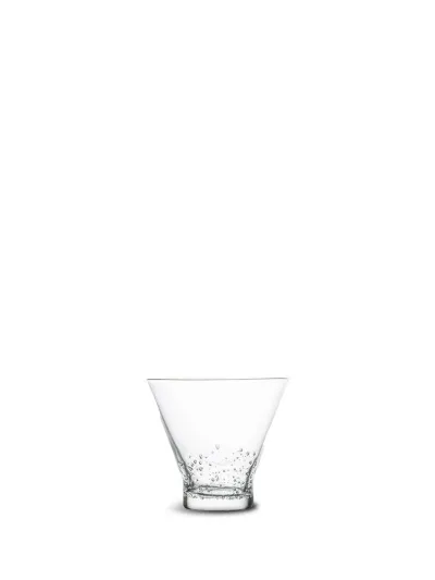 Water glass Bubbles (12) Clear