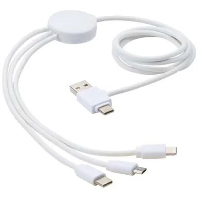 Pure 5-i-1 ladekabel med antibakteriell tilsetning