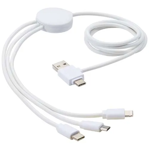 Pure 5-i-1 ladekabel med antibakteriell tilsetning