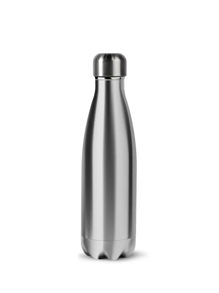 Nils steel bottle EP Silver Chrome