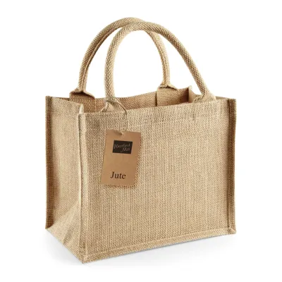 W412 Jute Mini Gift Bag