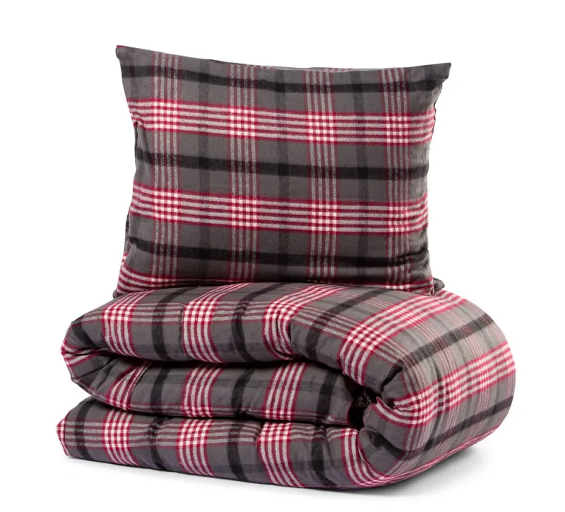 LN Bed Set Skaveröd Flannell 1854