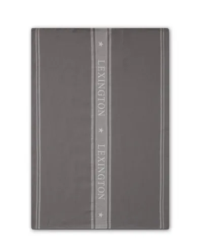 Icons Cotton Jaq. Star Kitchen Towel Gray/white