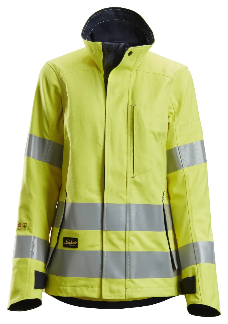 ProtecWork, Flammehemmende Jakke for dame, High-Vis klasse 3