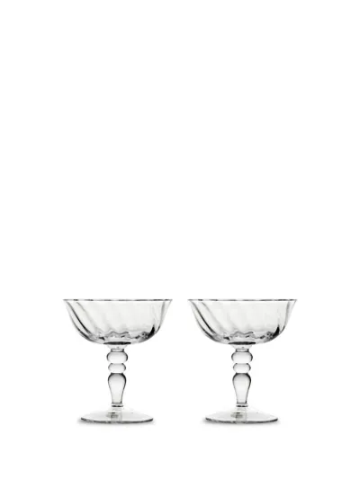 Italian coupe Opacity 2pcs/set Clear