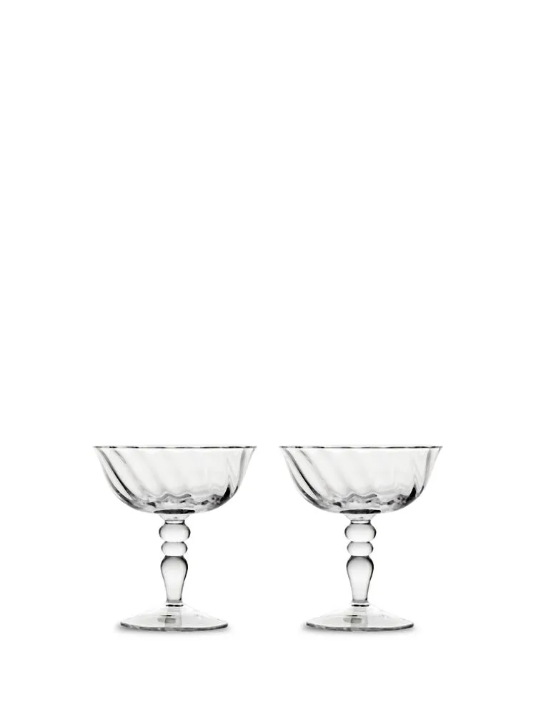 Italian coupe Opacity 2pcs/set Clear