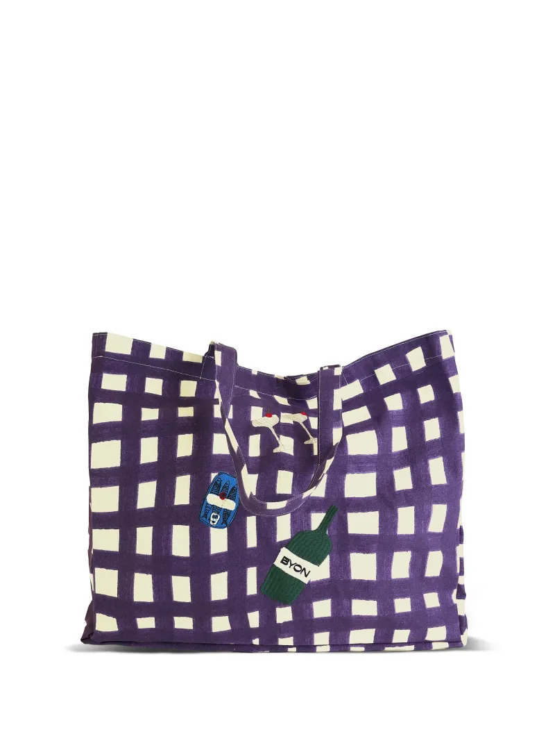 Weekend bag Sera Dark plum