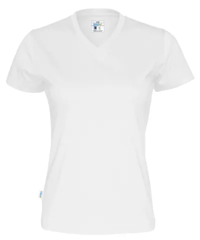 T-shirt V-neck Lady (GOTS)