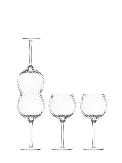 Wine glass Opacity 4pcs/set Clear