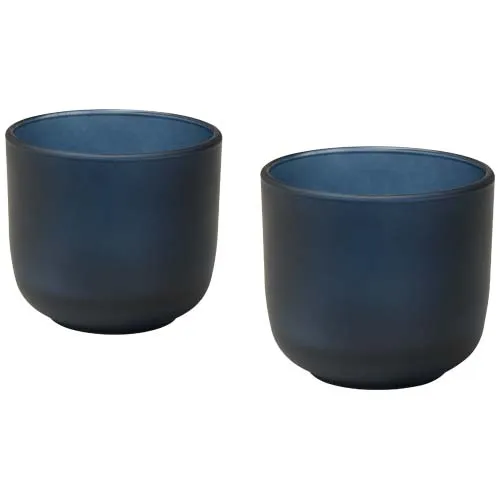 Male glasskopper 200 ml, sett med 2, matt overflate