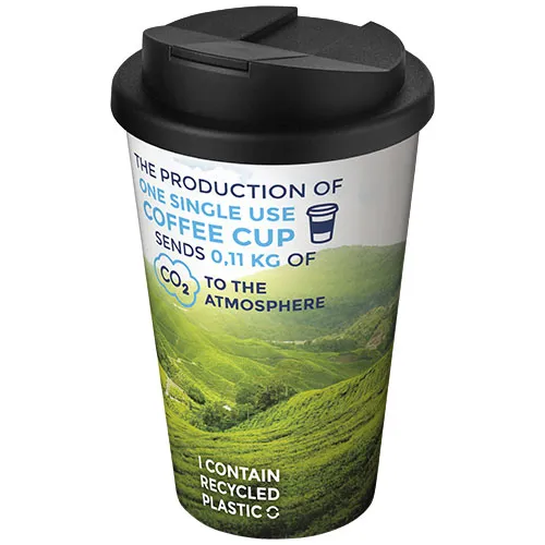 Brite-Americano® 350 ml isolert kopp med sølesikkert lokk
