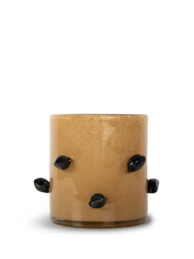 Candle holder Arlo M Beige/black