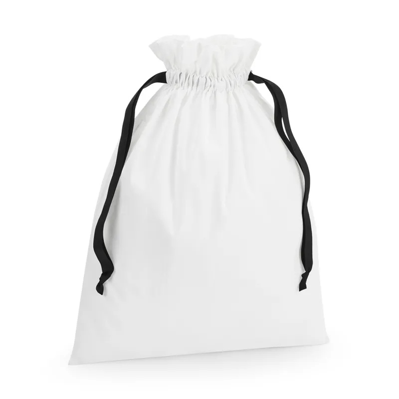 W121 Cotton Gift Bag with Ribbon