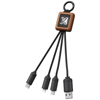 SCX.design C19 20 W ladekabel med detaljer i tre