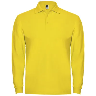 Estrella 220 g/m² langermet polo for herre