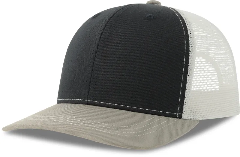 Navy / Grey Melange / White