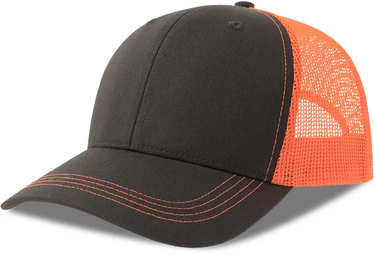 Dark Grey-Orange Fluo