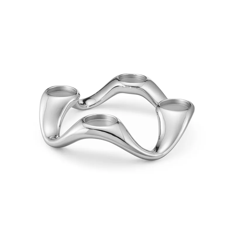 Cobra Round Candleholder