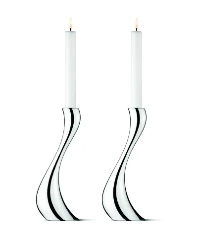 Cobra Candleholder 2 Pcs Large