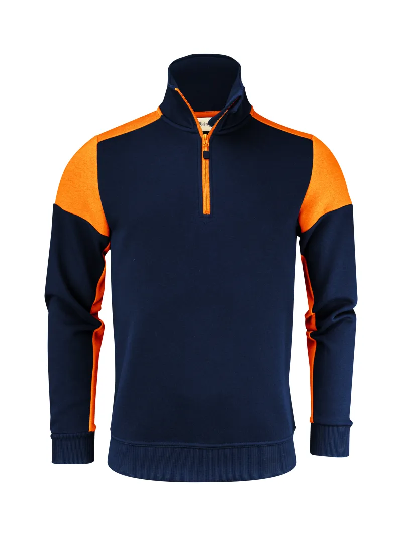 Navy / Neon Orange