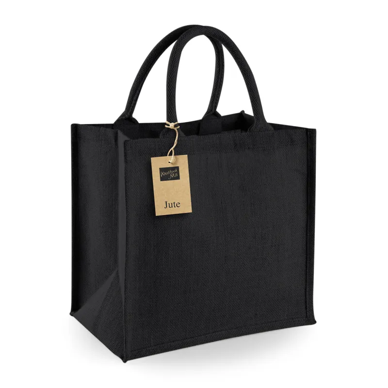 W413 Jute Midi Tote