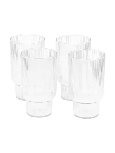 LN 4-pack Drinking Glass RPET