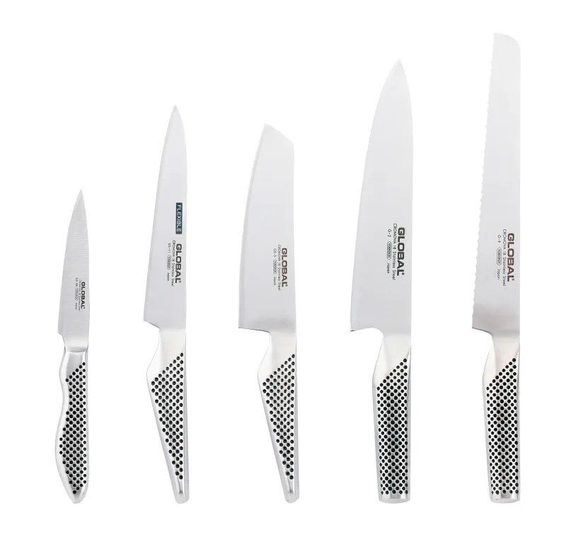 Knivsett i 5 deler G-2, G-9, GS-5, GS-11 & GS-38