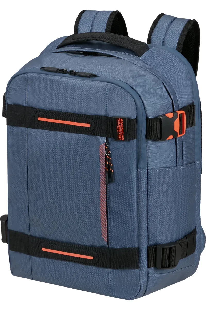 Coated Navy / Orange