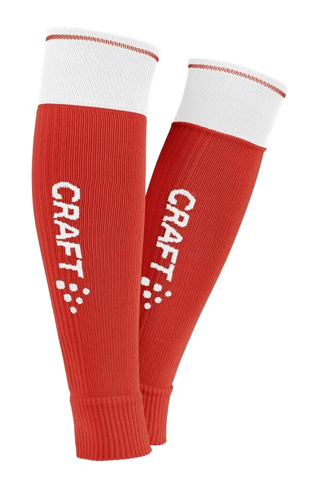 Bright red / white